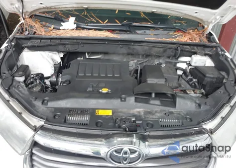 2014 Toyota Highlander Limited V6 z USA, uszkodzony, nr VIN 5TDDKRFH2ES053199